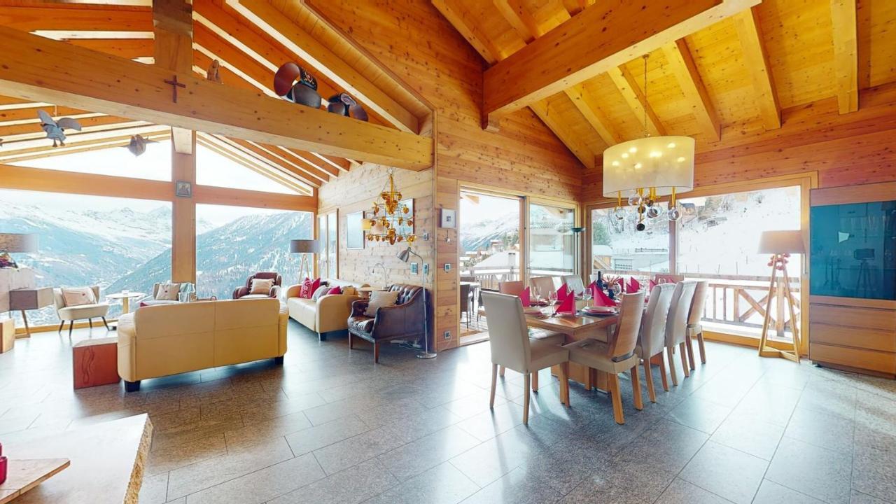 Etoiles Des Neiges Luxe & Jacuzzi Chalet 12 Pers By Alpvision Residences Hérémence 外观 照片