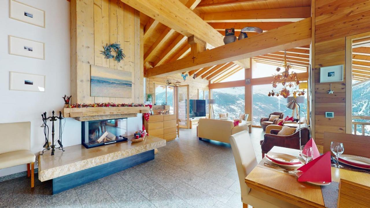 Etoiles Des Neiges Luxe & Jacuzzi Chalet 12 Pers By Alpvision Residences Hérémence 外观 照片